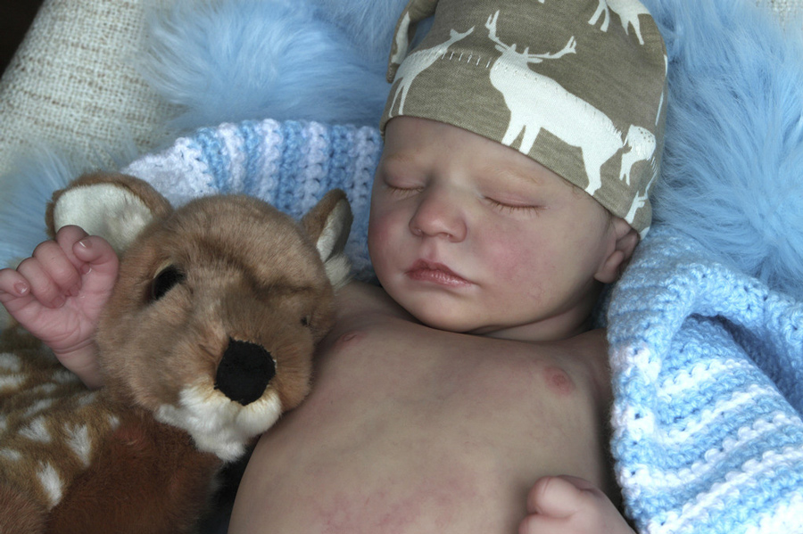 QUINN Asleep Realborn Tinkerbellcreations